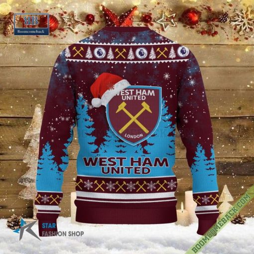 West Ham United Logo Ugly Christmas Sweater