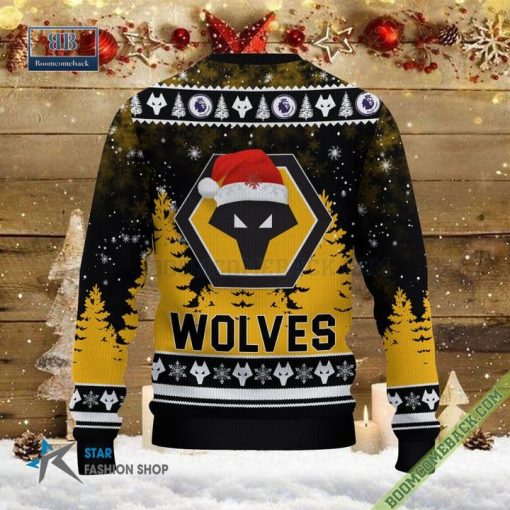 Wolverhampton Wanderers Logo Ugly Christmas Sweater