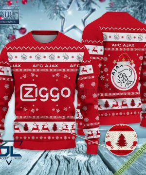 Eredivisie AFC Ajax Soccer Club Ugly Sweater Lelijke Trui