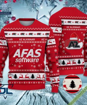 Eredivisie AZ Alkmaar Soccer Club Ugly Sweater Lelijke Trui