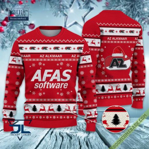 Eredivisie AZ Alkmaar Soccer Club Ugly Sweater Lelijke Trui