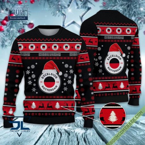 Eredivisie Excelsior Rotterdam Soccer Club Ugly Sweater Lelijke Trui