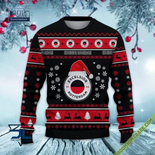 Eredivisie Excelsior Rotterdam Soccer Club Ugly Sweater Lelijke Trui