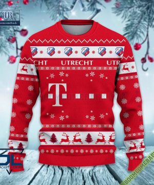 Eredivisie FC Utrecht Soccer Club Ugly Sweater Lelijke Trui