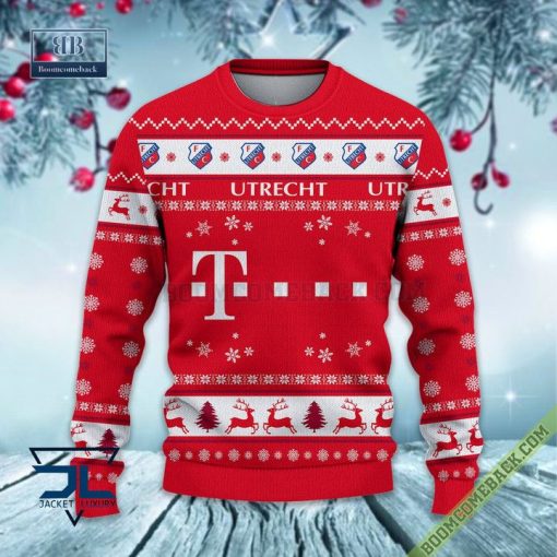 Eredivisie FC Utrecht Soccer Club Ugly Sweater Lelijke Trui