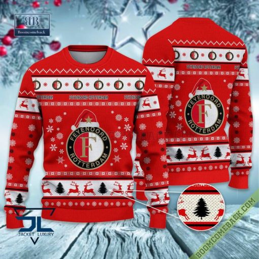 Eredivisie Feyenoord Rotterdam Soccer Club Ugly Sweater Lelijke Trui