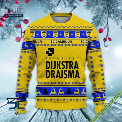 Eredivisie SC Cambuur Soccer Club Ugly Sweater Lelijke Trui