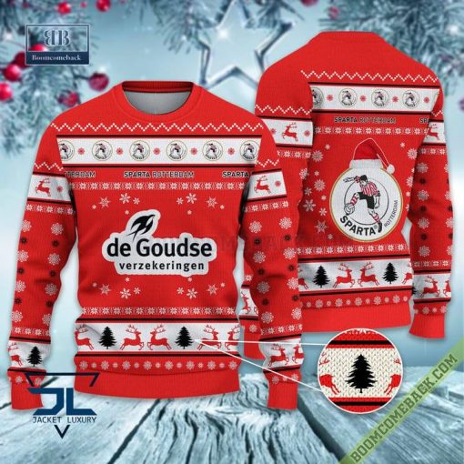 Eredivisie Sparta Rotterdam Soccer Club Ugly Sweater Lelijke Trui