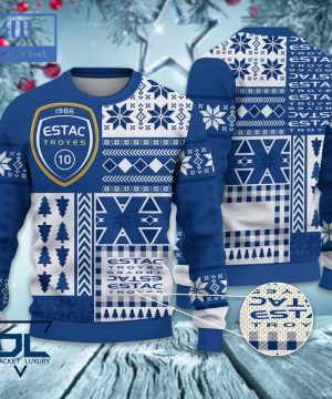 ESTAC Troyes Ugly Christmas Sweater