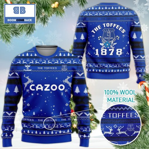 Everton FC 3D Ugly Christmas Sweater