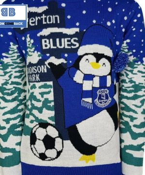 Everton FC Penguin Christmas 3D Sweater