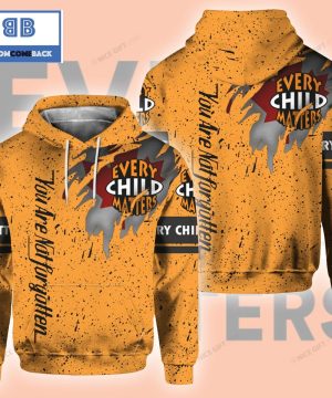 Every Child Matters Yellow 3D Hoodie