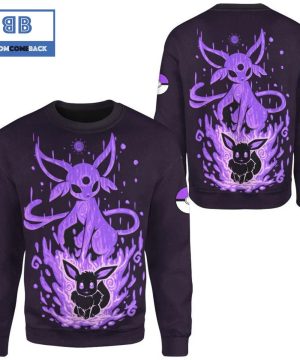 Evolve Espeon Pokemon Anime 3d Sweatshirt