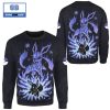 Evolve Gastly Within Mega Gengar Pokemon Anime 3d Sweatshirt