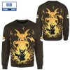 Evolve Litten Within Incineroar Pokemon Anime Christmas 3D Sweatshirt