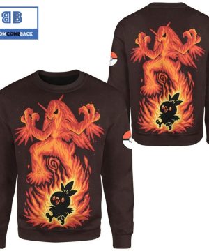 evolve torchic within blaziken pokemon anime christmas 3d sweatshirt 2 fULDN