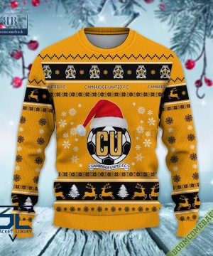 Cambridge United FC Trending Ugly Christmas Sweater