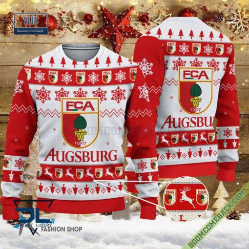 FC Augsburg Xmas Sweatshirt Ugly Christmas Sweater