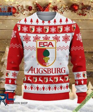 FC Augsburg Xmas Sweatshirt Ugly Christmas Sweater