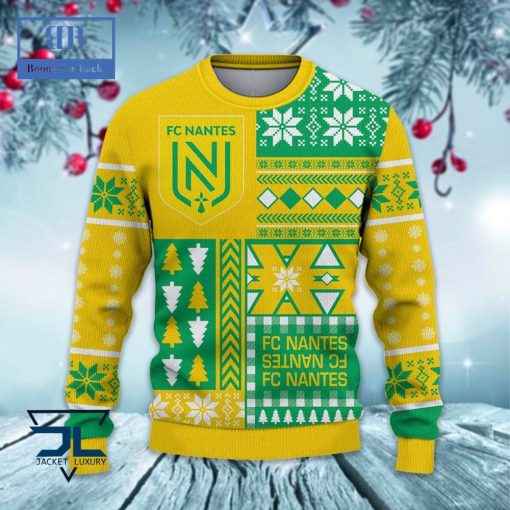 FC Nantes Ugly Christmas Sweater