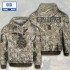 Four Roses Camouflage 3D Hoodie