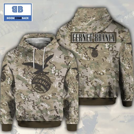 Fernet Branca Camouflage 3D Hoodie