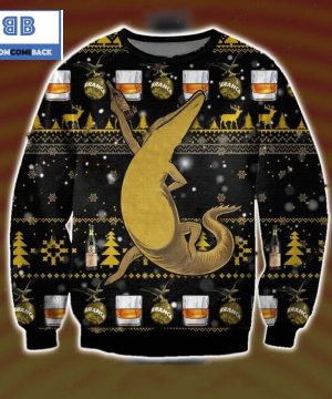 Fernet Branca Liqueur 3D Ugly Christmas Sweater