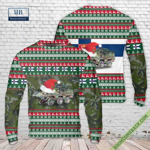 Finnish Army Sisu XA-202 Ugly Christmas Sweater