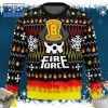 Ghostbusters Whoo Ya Gonna Call Ugly Christmas Sweater