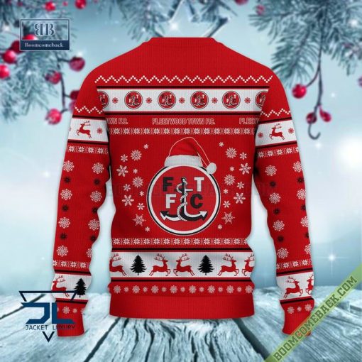 Fleetwood Town FC Trending Ugly Christmas Sweater