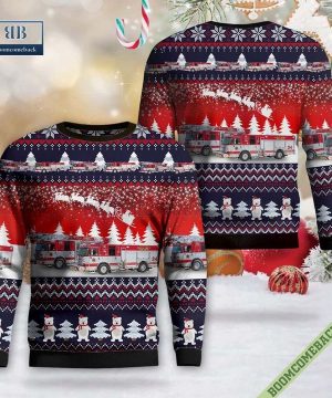 Florida, Volusia County Fire Rescue Ugly Christmas Sweater