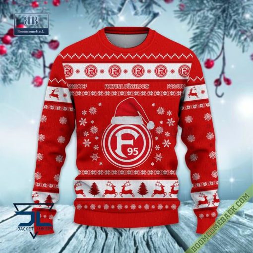 Fortuna Düsseldorf Ugly Christmas Sweater 2 Bundesliga Xmas Jumper