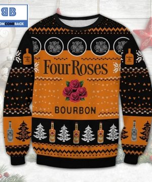 Four Roses Bourbon Ugly Christmas Sweater