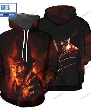 Freddy Krueger Halloween 3D Hoodie ver 2