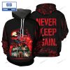 Freddy Krueger One Two I’m Coming For You Halloween 3D Hoodie