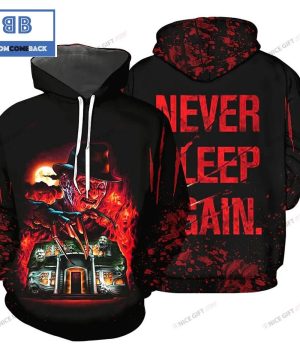 freddy krueger never sleep again halloween 3d hoodie ver 2 2 jysT0