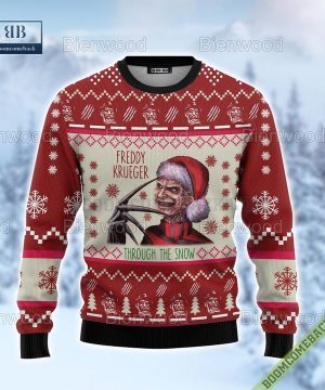 Freddy Krueger Through The Snow Christmas Sweater