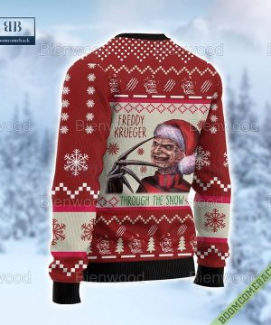 freddy krueger through the snow christmas sweater 5 98L9N