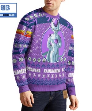 Frieza Dragon Ball Anime Christmas Custom Knitted 3D Sweater