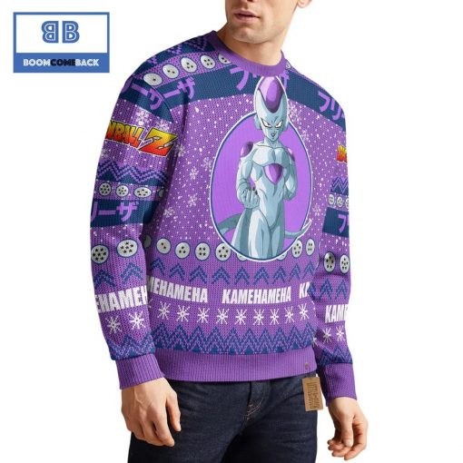 Frieza Dragon Ball Anime Christmas Custom Knitted 3D Sweater