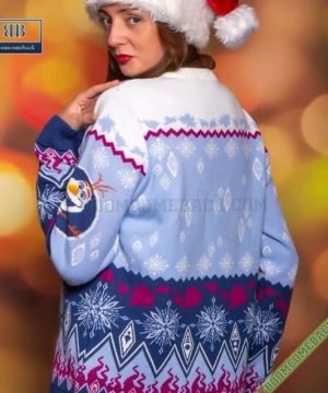 Frozen Elsa And Anna Ugly Christmas Sweater Gift For Adult And Kid