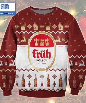 Fruh Kolsch Whisky Christmas 3D Sweater