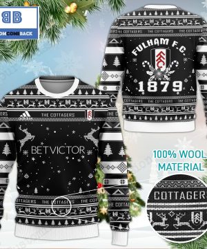 Fulham FC Since 1879 3D Ugly Christmas Sweater