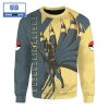 Evolve Vaporeon Pokemon Anime Christmas 3D Sweatshirt