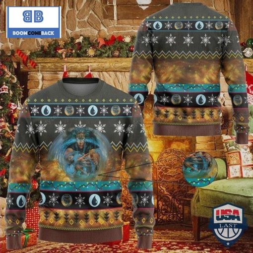 Game MTG Force Of Will Ugly Knitted Sweater