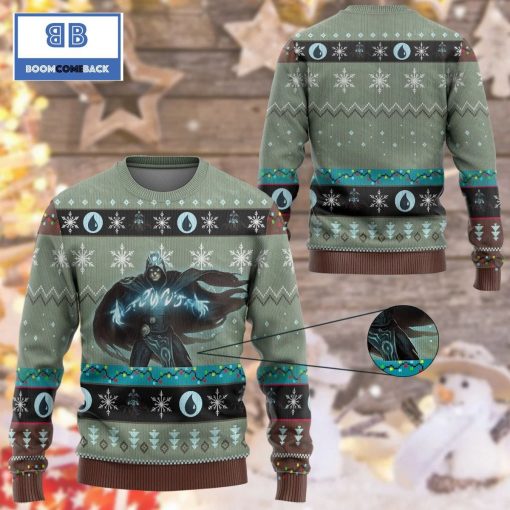 Game Mtg Jace The Mind Sculptor Custom Imitation Knitted Christmas 3d Sweater