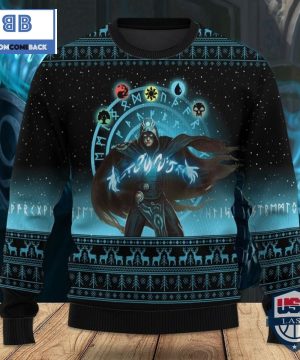 Game MTG Jace the Mind Sculptor Ugly Knitted Sweater