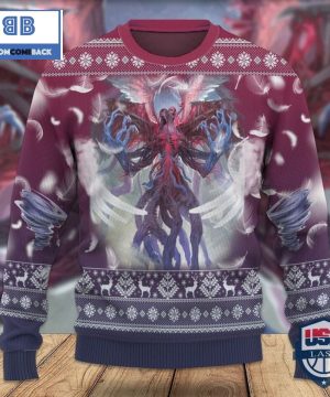 Game MTG MTG Brisela Voice of Nightmares Ugly Knitted Sweater