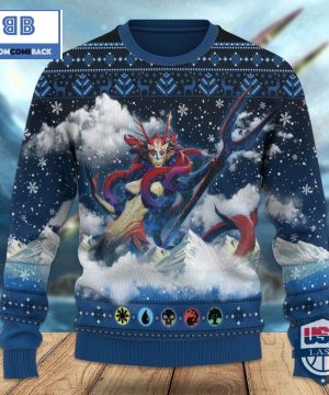 Game MTG Thassa God Of The Sea Ugly Woolen Sweater