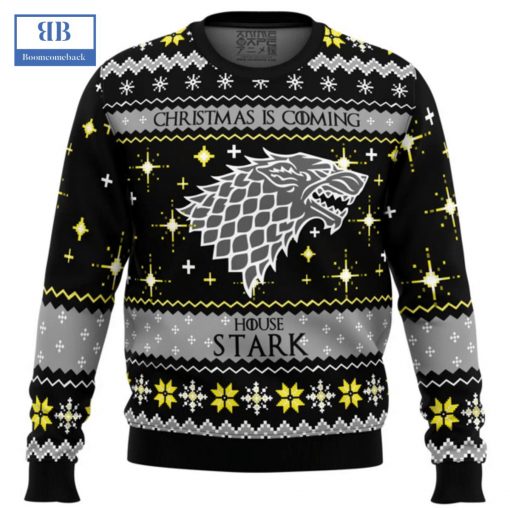 Game Of Thrones Christmas is Coming House Stark Ugly Christmas Sweater